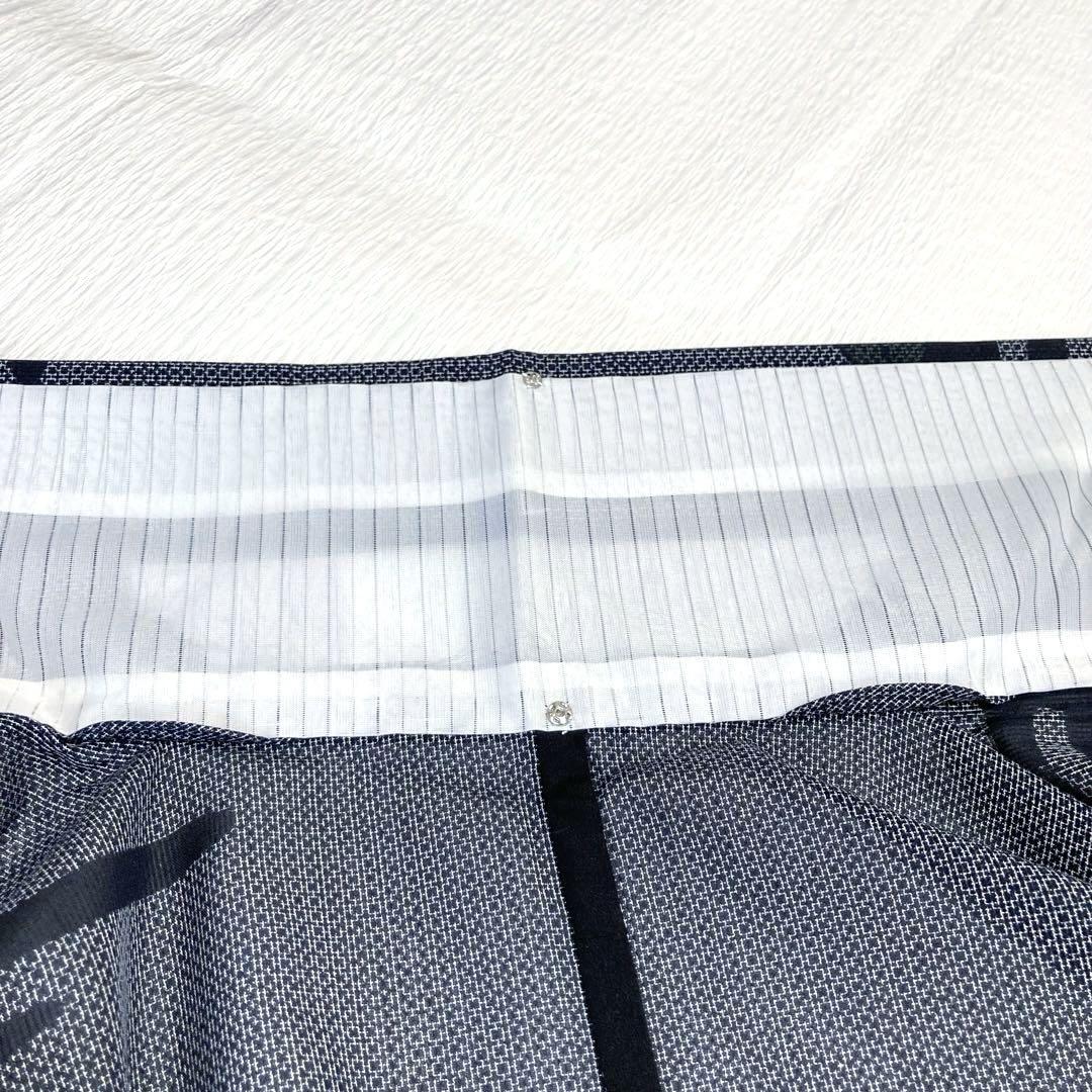 【美品✨】東レシルック　さんび　絹混　洗える着物　夏物　織物風　小紋　山茶花B5
