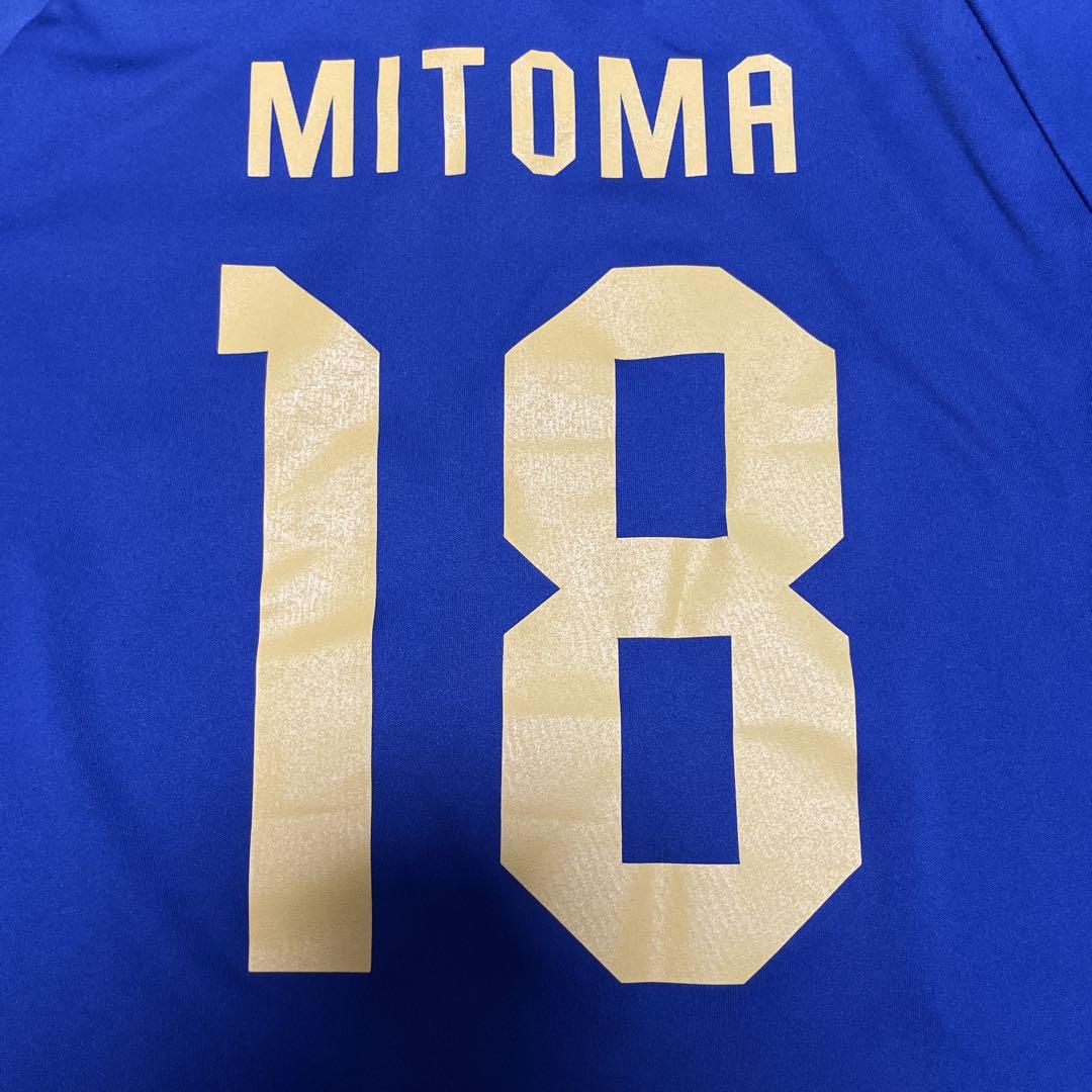 充実の品 JFAサッカー日本代表 極美品 18 ユニフォームKIDS 三笘薫 MITOMA ウェア