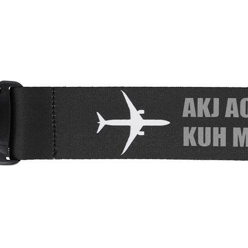 新品♪ANA キャリーケース スーツケース ベルト 就航地 空港3レター