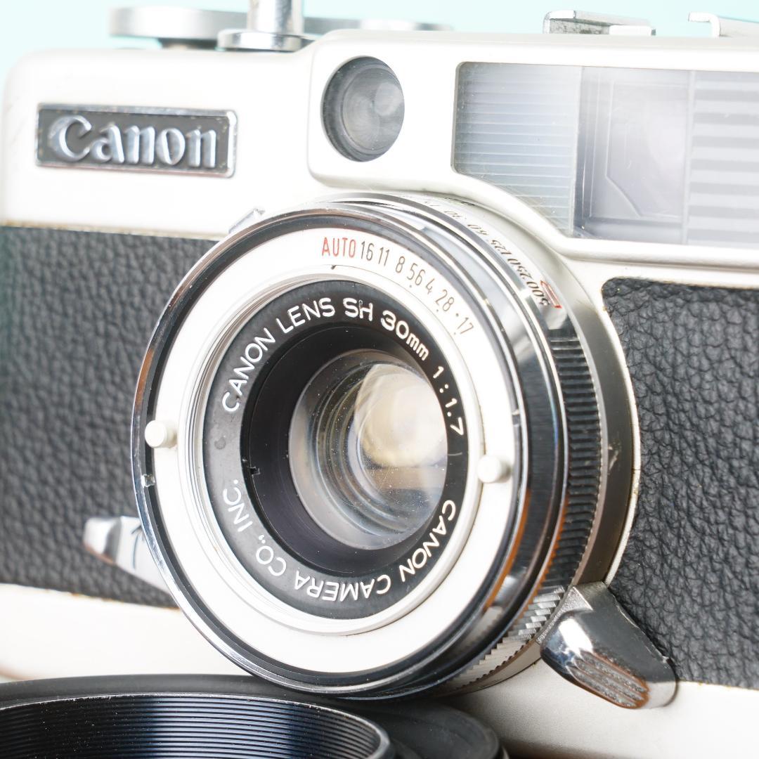 完動品◎Canon demi EE17 コンパクト フィルムカメラ #00