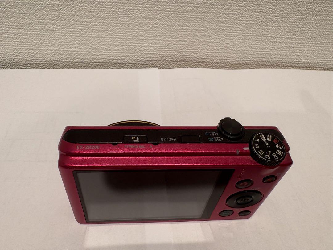 CASIO EXILIM EX-ZR200 ピンク