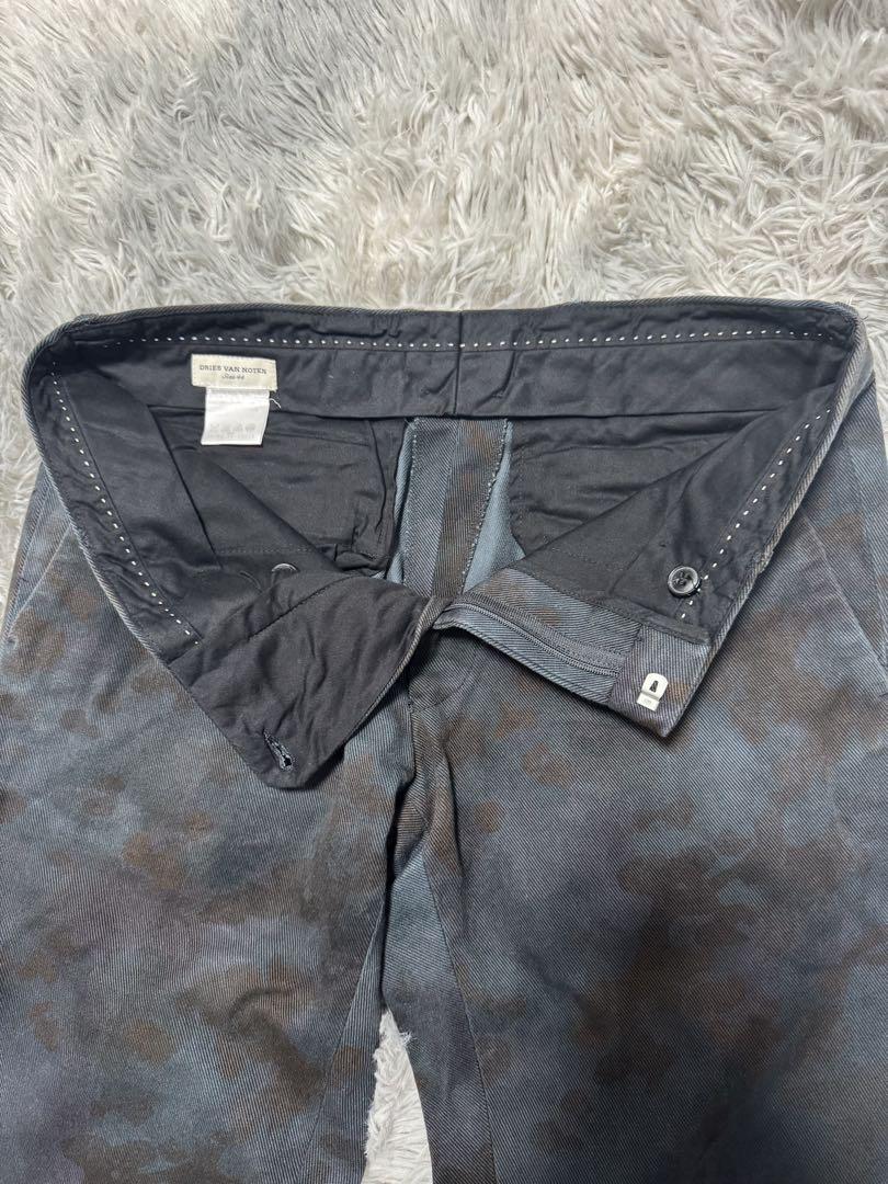 DRIES VAN NOTEN ドリスバンノッテン　総柄　トラウザーズ44 L