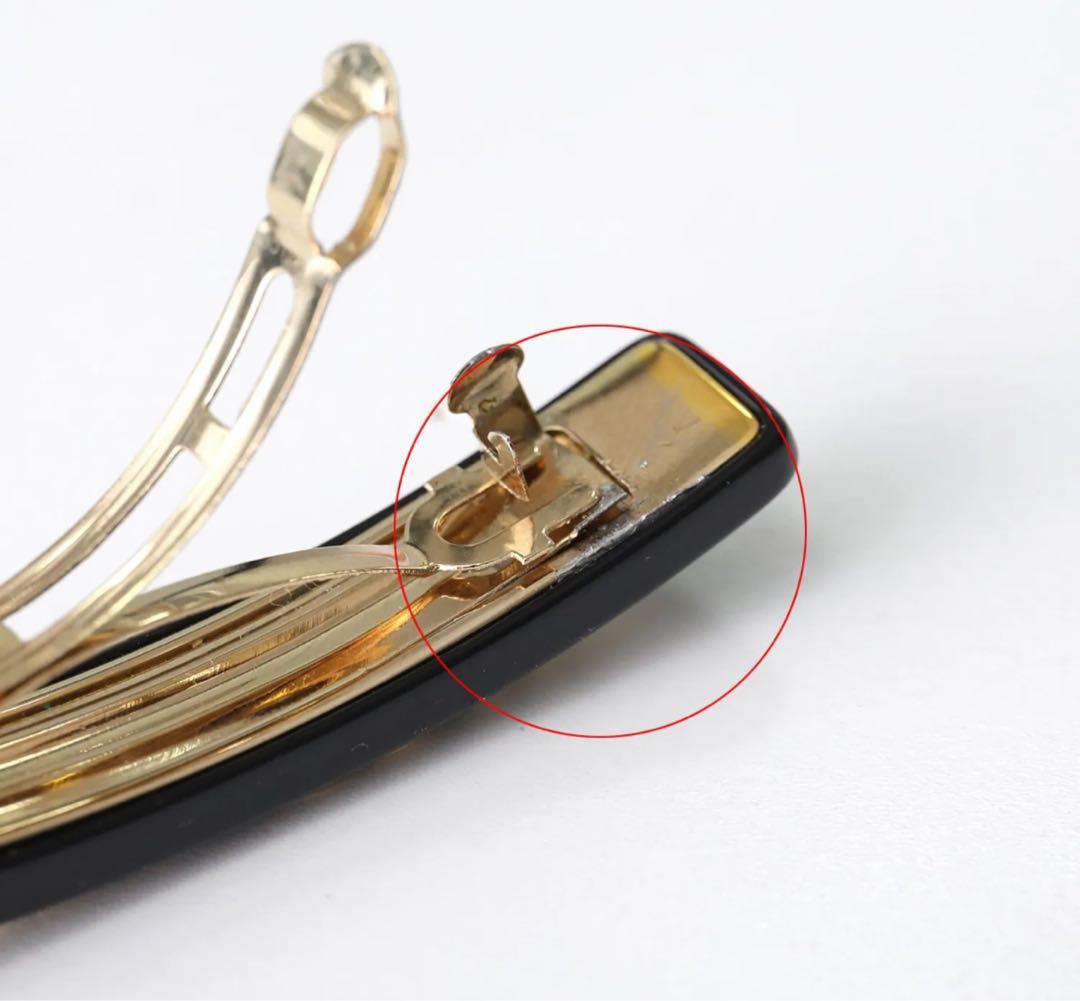 ロゴヘアクリップ