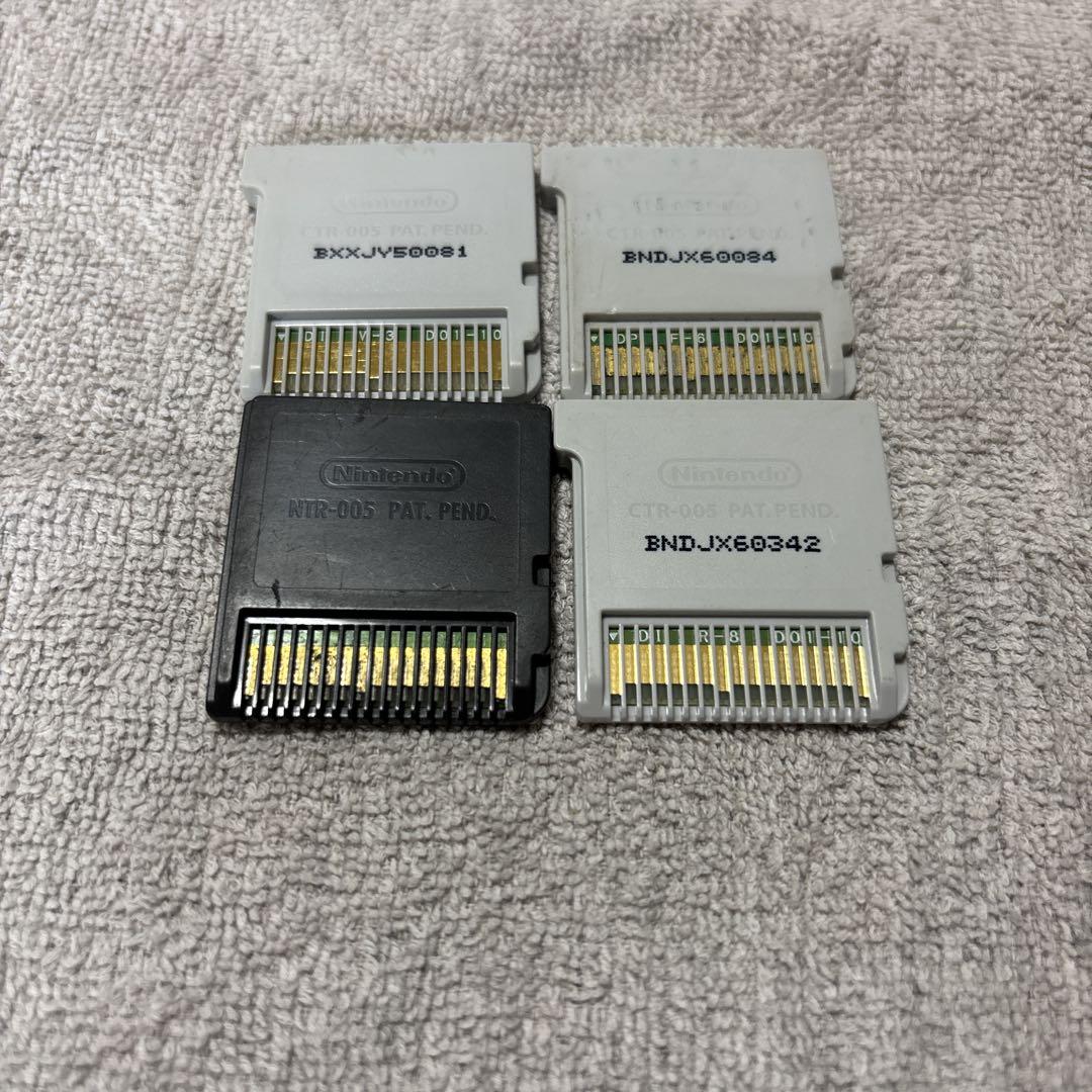 カセット4点セットNintendo 3DS