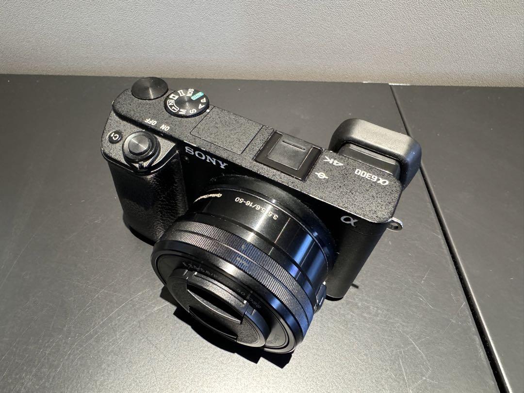 ソニー α6300 パワーズームレンズキット ブラック 2420万画素4K動画