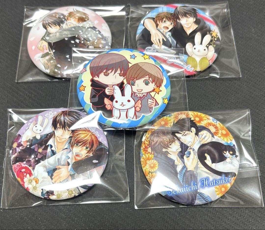 純情ロマンチカ　世界一初恋 缶バッジ