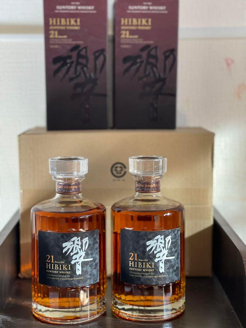 2本セット サントリー 響21年 新品・箱付き 700ml 43% - メルカリ