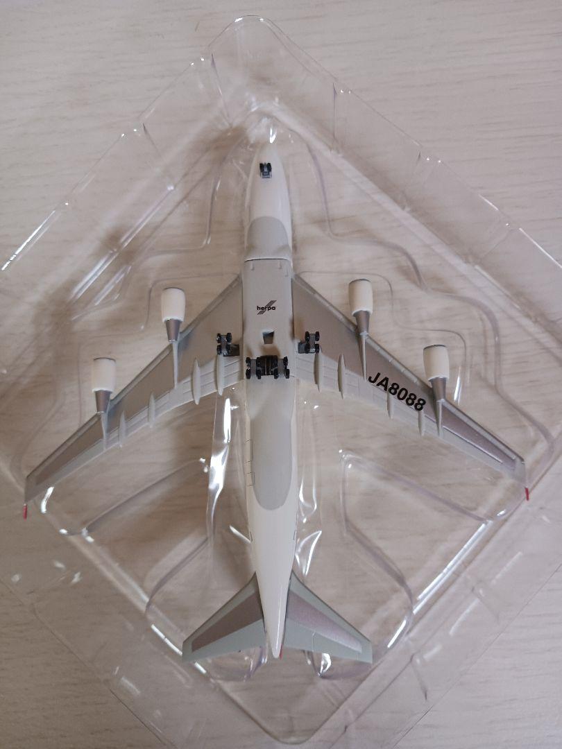 航空機・ヘリコプター herpa 1:400 JAL B747-400 JAPAN AIRLINES Boeing 747-400 ヘルパ 1/500 - メルカリ
