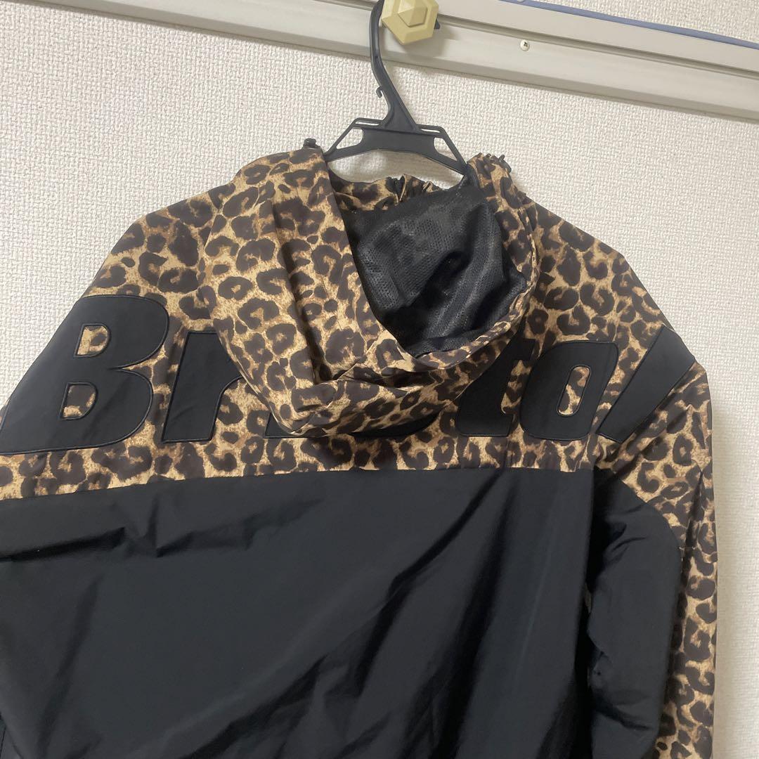 FCRB レオパード ビッグロゴ プラクティスジャケット XL