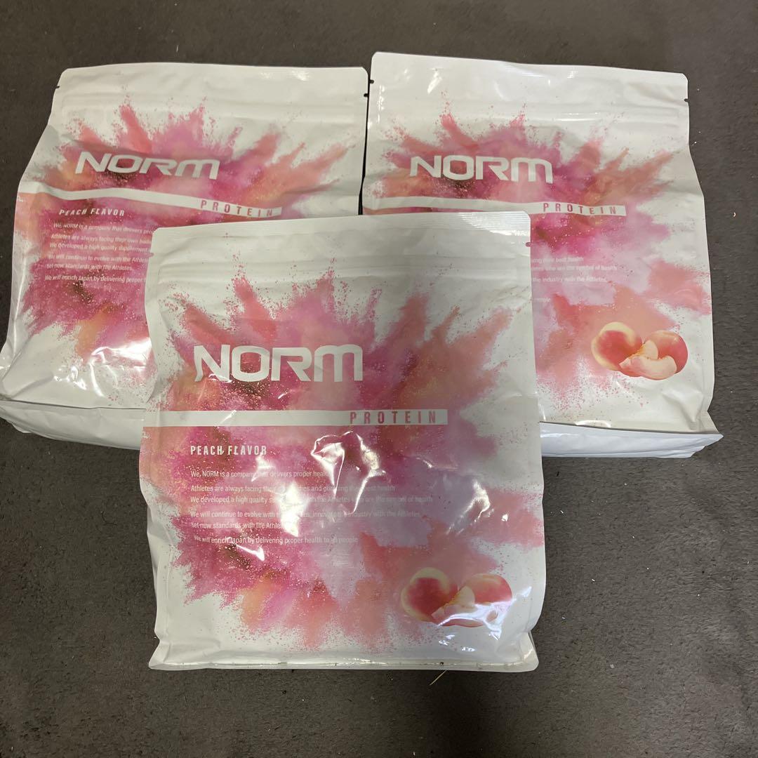 NORM ホエイプロテイン ピーチ味