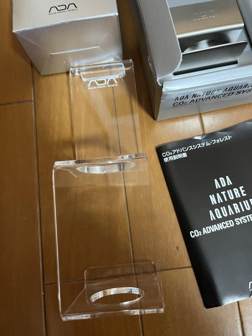 ADA CO2アドバンスシステム-フォレスト、クリアスタンド、電磁弁 ADA CO2アドバンスシステム-フォレスト、クリアスタンド、電磁弁