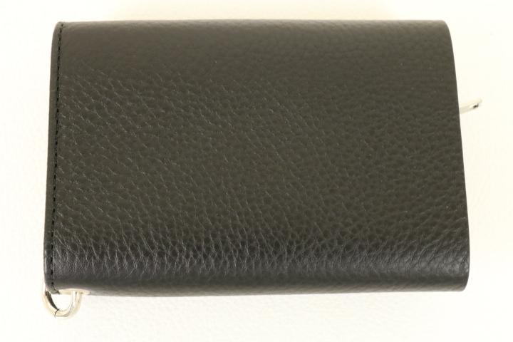 ⑯22AW【新品】☆CALEE：スタッズ レザー三折りハーフウォレット