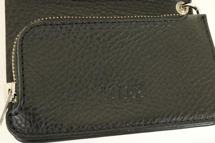 ⑯22AW【新品】☆CALEE：スタッズ レザー三折りハーフウォレット