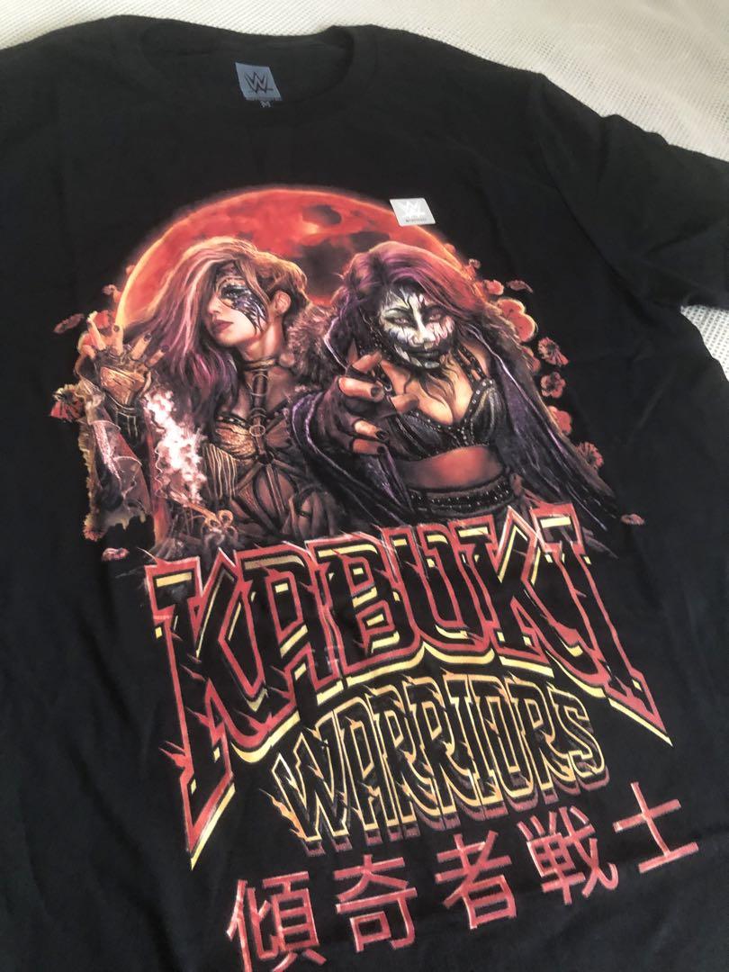 新品・未使用】WWEカブキウォリアーズ Tシャツ アスカ カイリ
