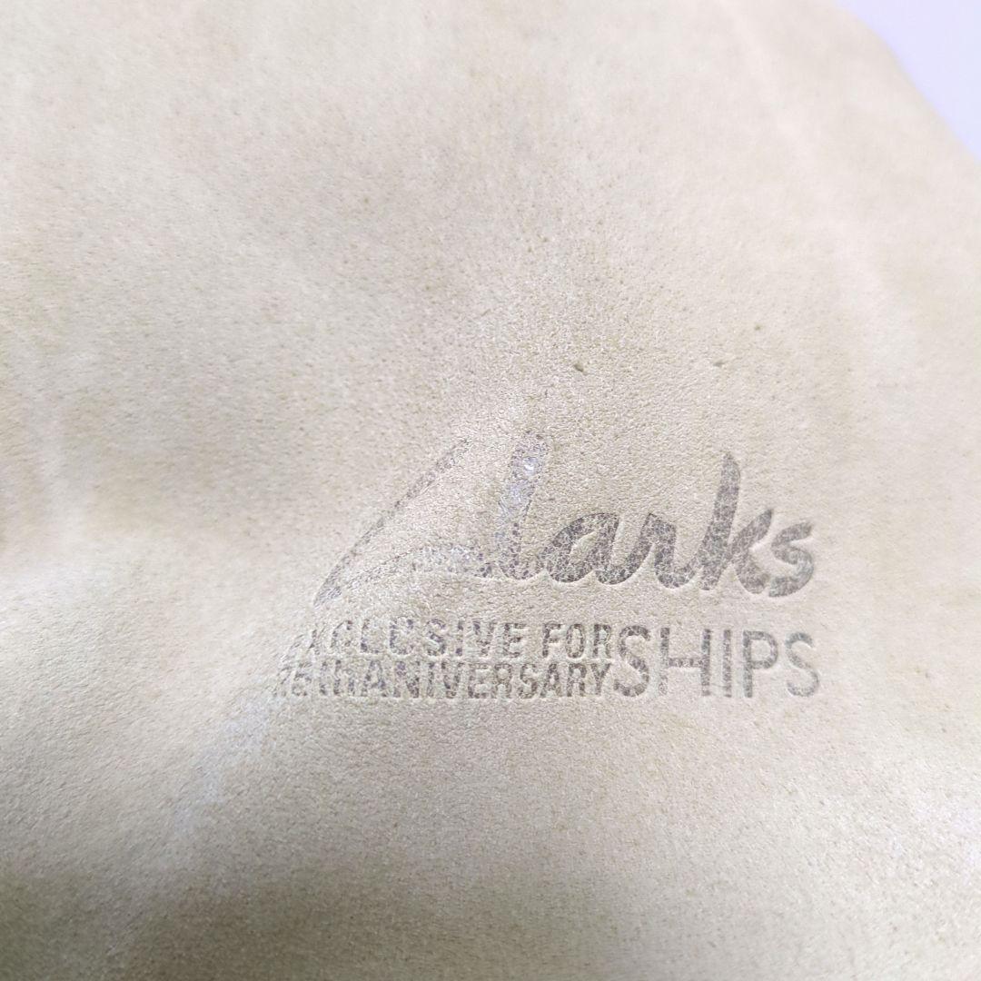 Clarks ✕ ＳＨＩＰＳ スウェード 大判 レザー トート バッグ