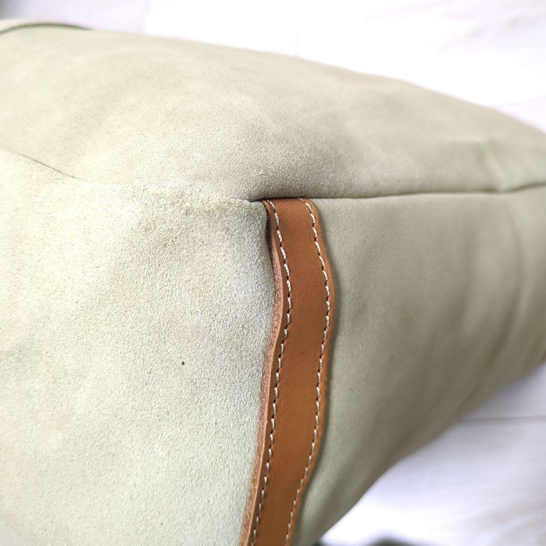 Clarks ✕ ＳＨＩＰＳ スウェード 大判 レザー トート バッグ