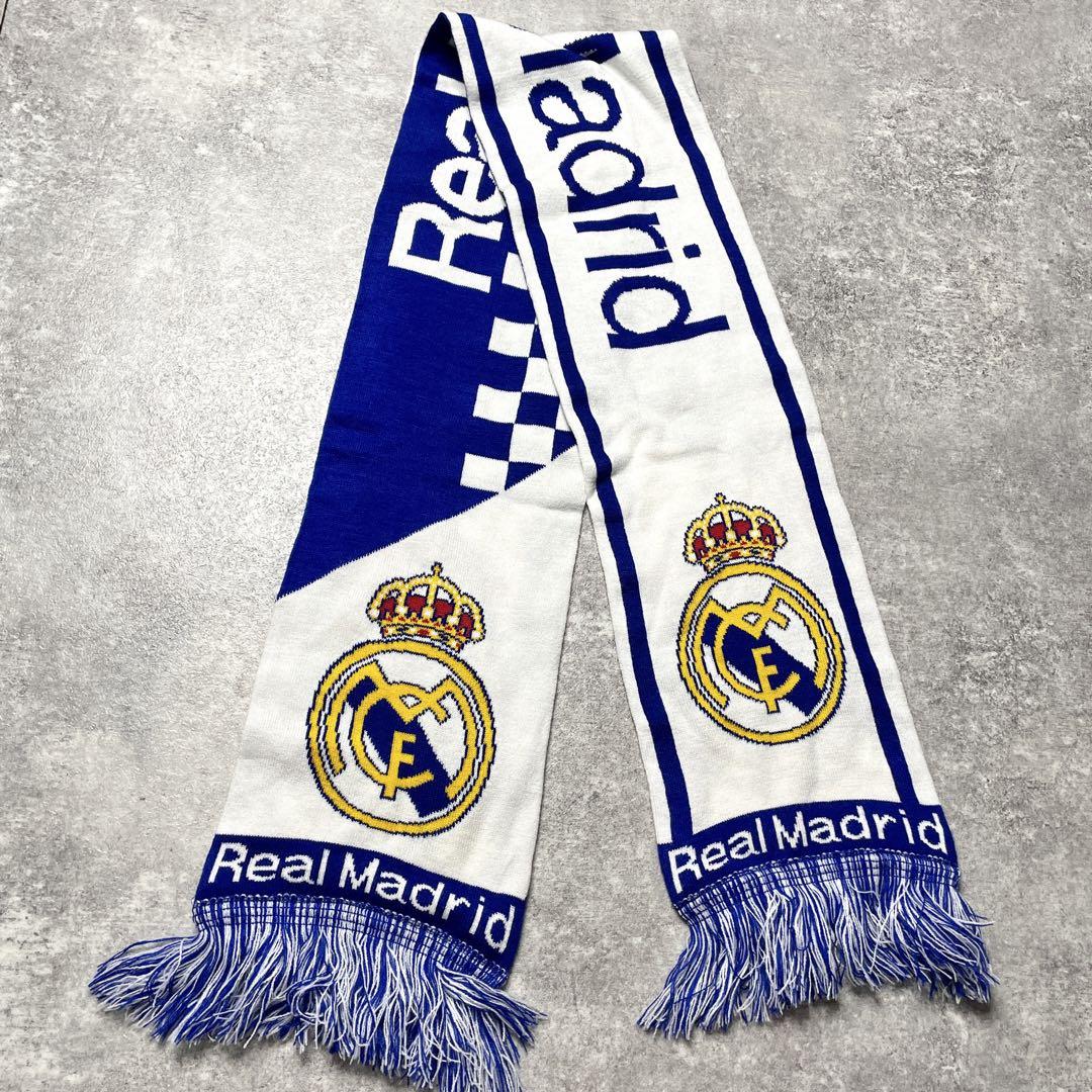 【vintage Real Madrid football scarf】