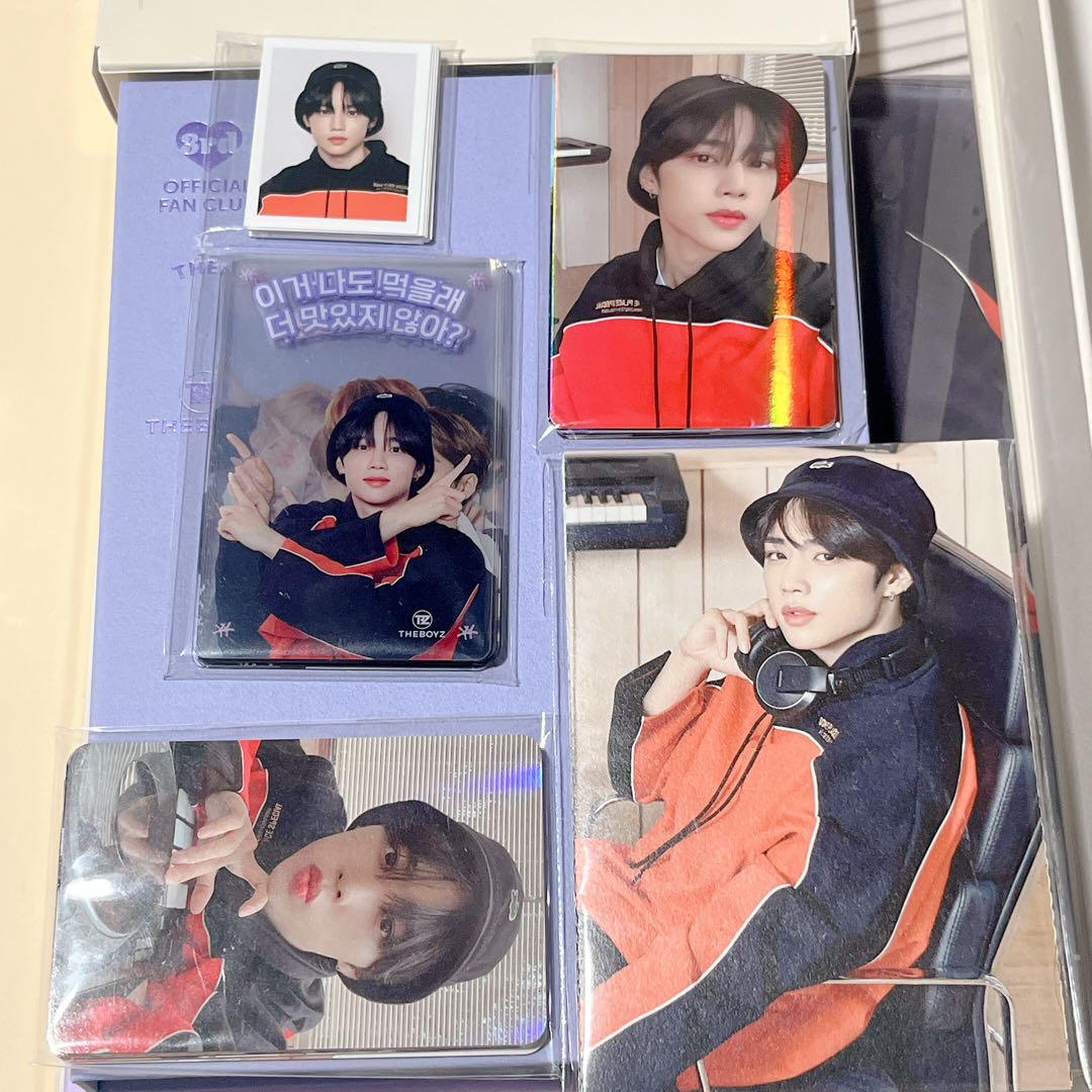THE BOYZ  Christmassy!  MD クリアファイル　ソヌ THE BOYZ ソヌ ウエルカムキット +CD/クリアファイル等 韓国KPOP