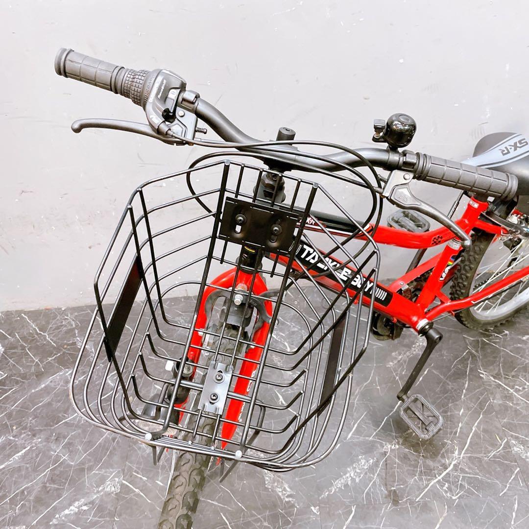 大阪配送価格【878】《関西 子供用自転車 子供車 TACKLE BOY レッド
