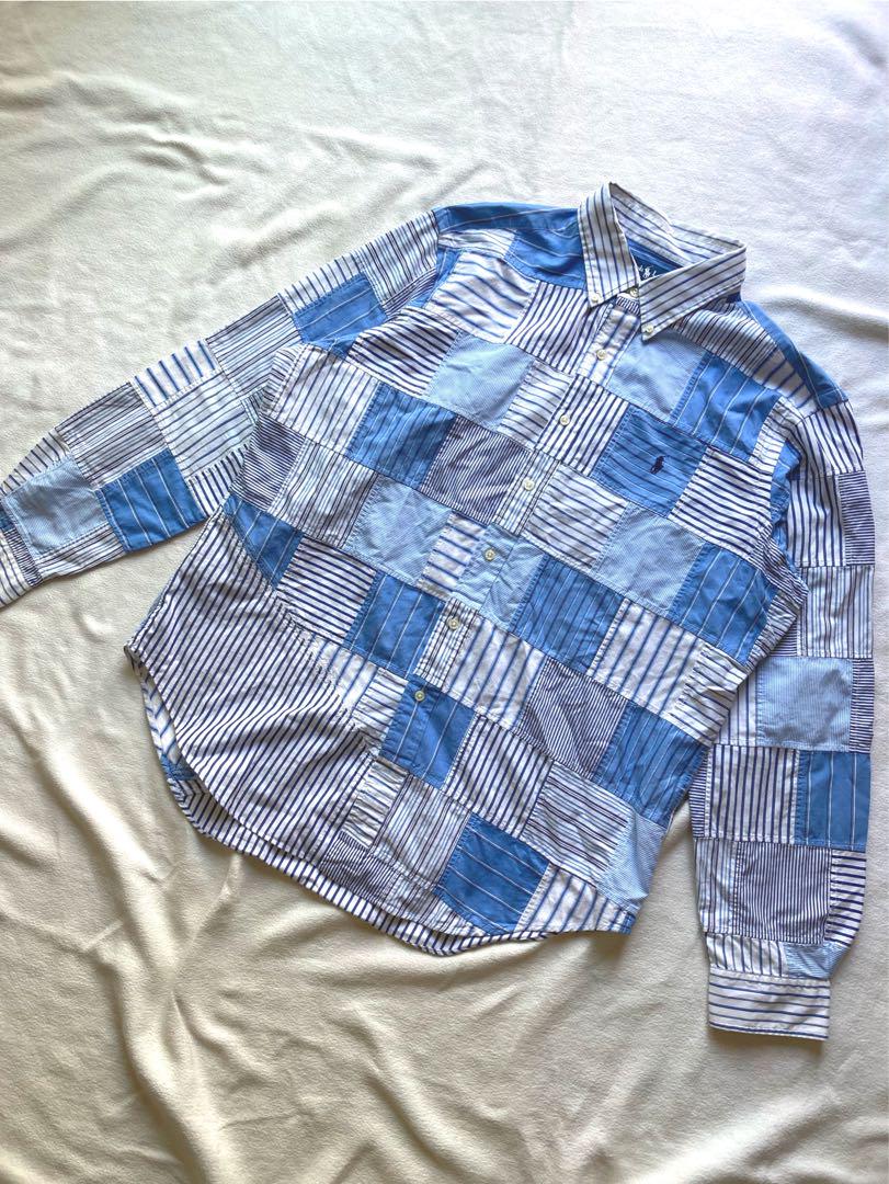 新品未使用タグ付き Ralph Lauren ストライプシャツ 長袖