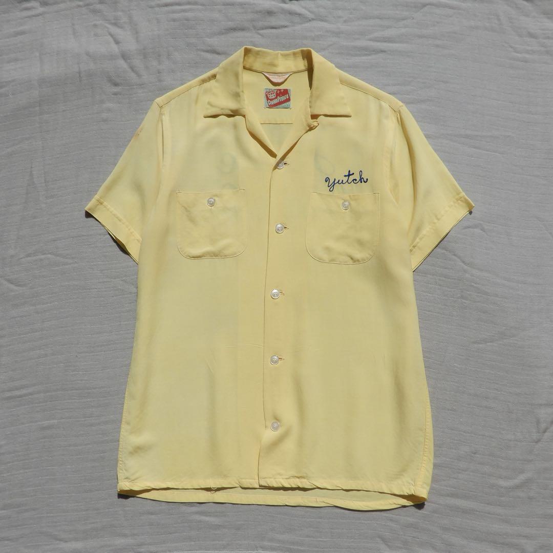 ウェア・シャツ 50s crown prince bowling shirt