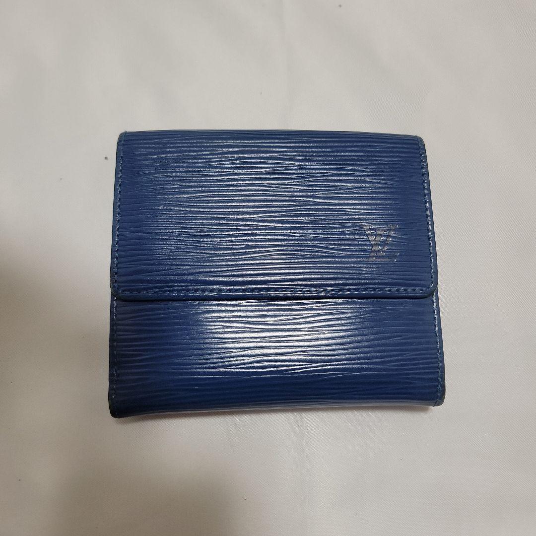 レビュー高評価アイテム特集｜ファッション通販 エピレザー Vuitton Louis 二つ折り財布 メルカリ - 青 小物