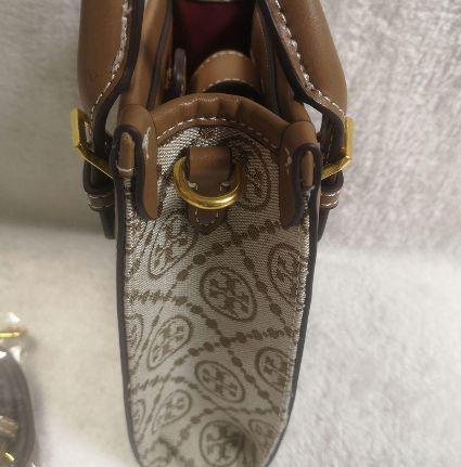 新品✨トリーバーチ 2way ショルダーバッグ Tモノグラム ジャガード