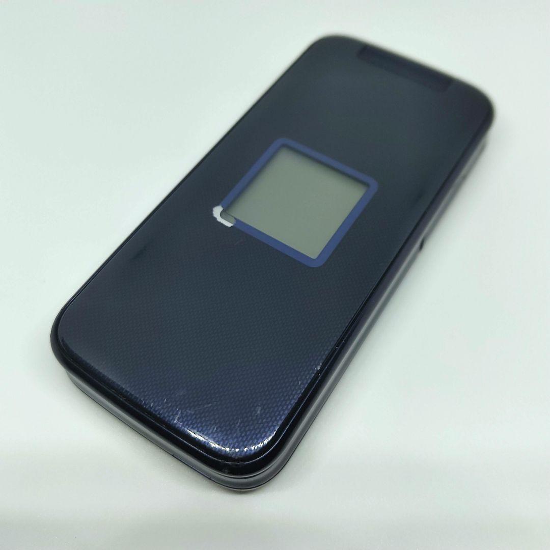 docomo F-02J らくらくホン　ネイビー 【動作確認済み】