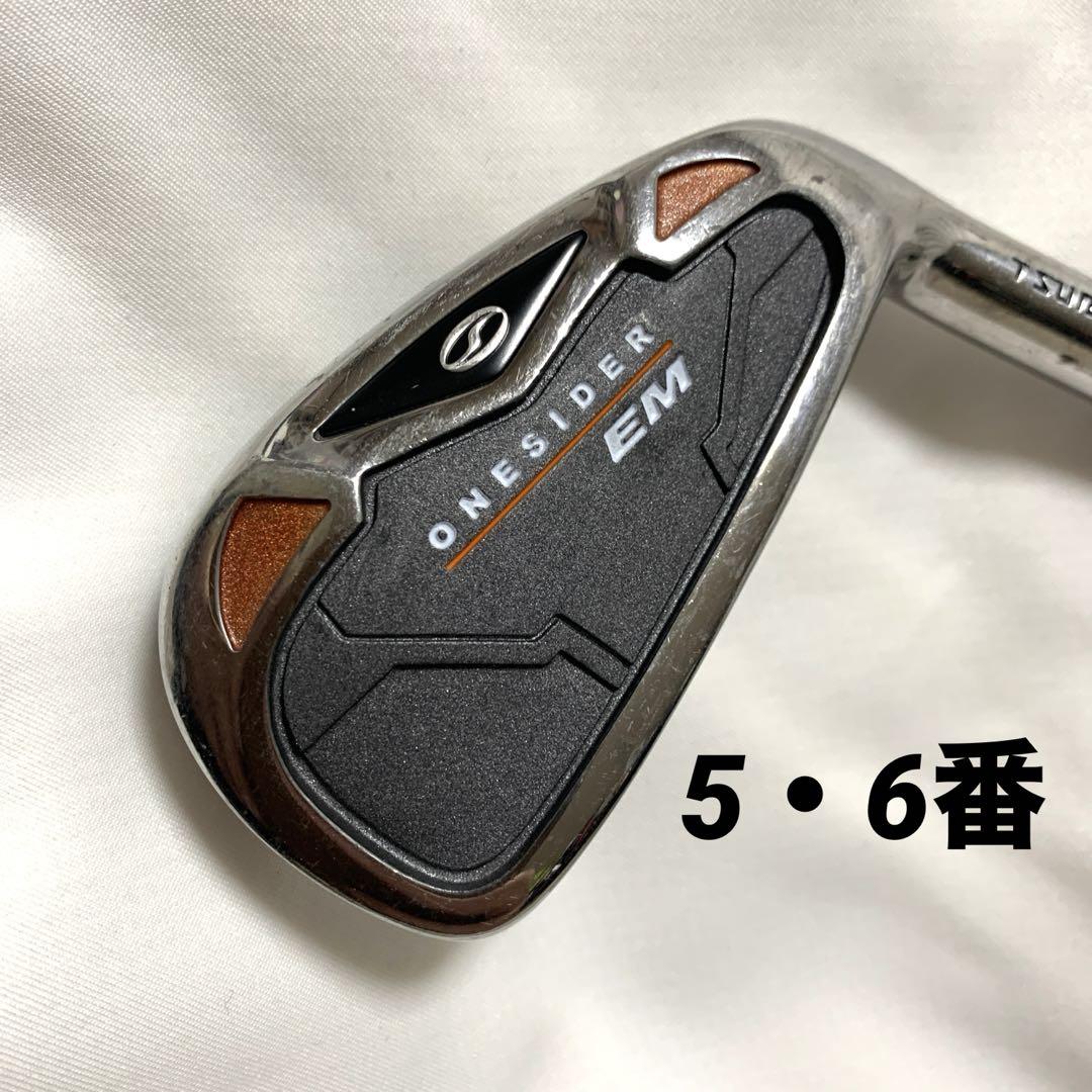 TSURUYA GOLF ONESIDER EM アイアンセット FLEX SR