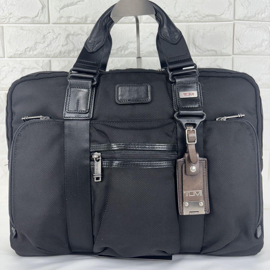 ✨美品 トゥミ Alpha Bravo 22611DH ビジネスバッグ ブラック