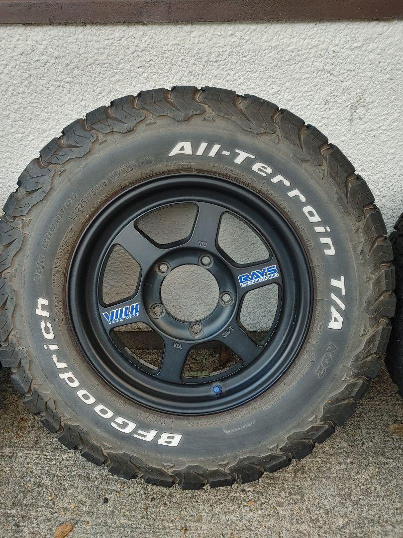 RAYS　TE37X　マットブラック　ジムニー　KO2　４本セット　※