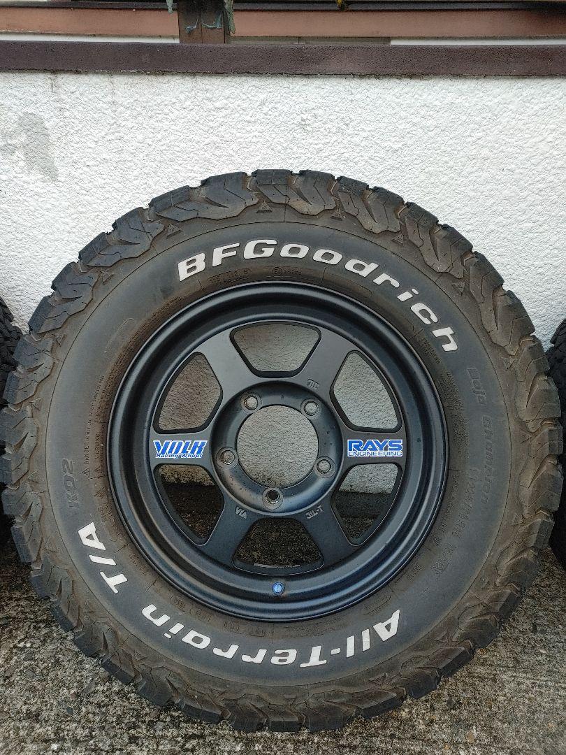RAYS　TE37X　マットブラック　ジムニー　KO2　４本セット　※