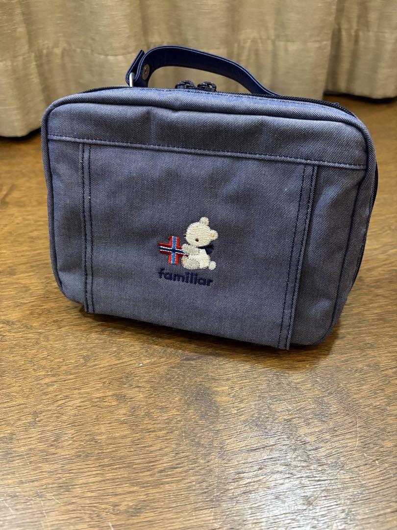 新品未使用　ファミリア　familiar オムツポーチ　オムツケース　オムツ入れ
