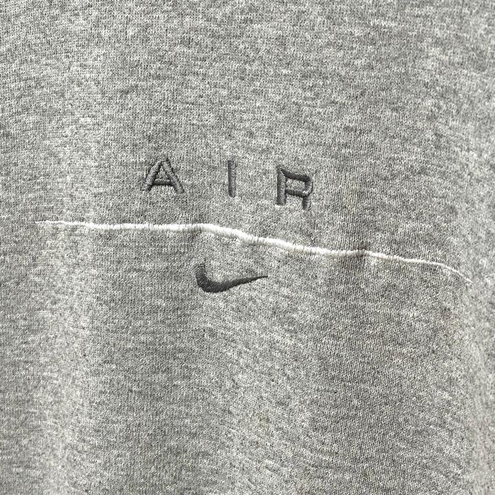 最高の品質 激レア】90s 銀タグ スウェット 刺繍ロゴ ナイキ - Nike トップス