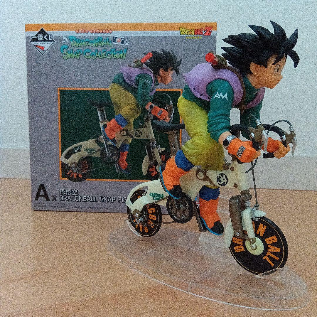 ドラゴンボール スナップフィギュア 悟空 自転車 ドラゴンボール スナップコレクション 悟空 自転車フィギュア