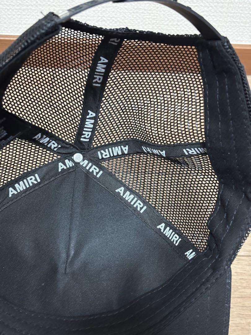 AMIRI ブラック メッシュキャップ - メルカリ
