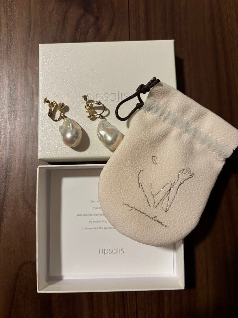 ripsalis リプサリス　パールイヤリング