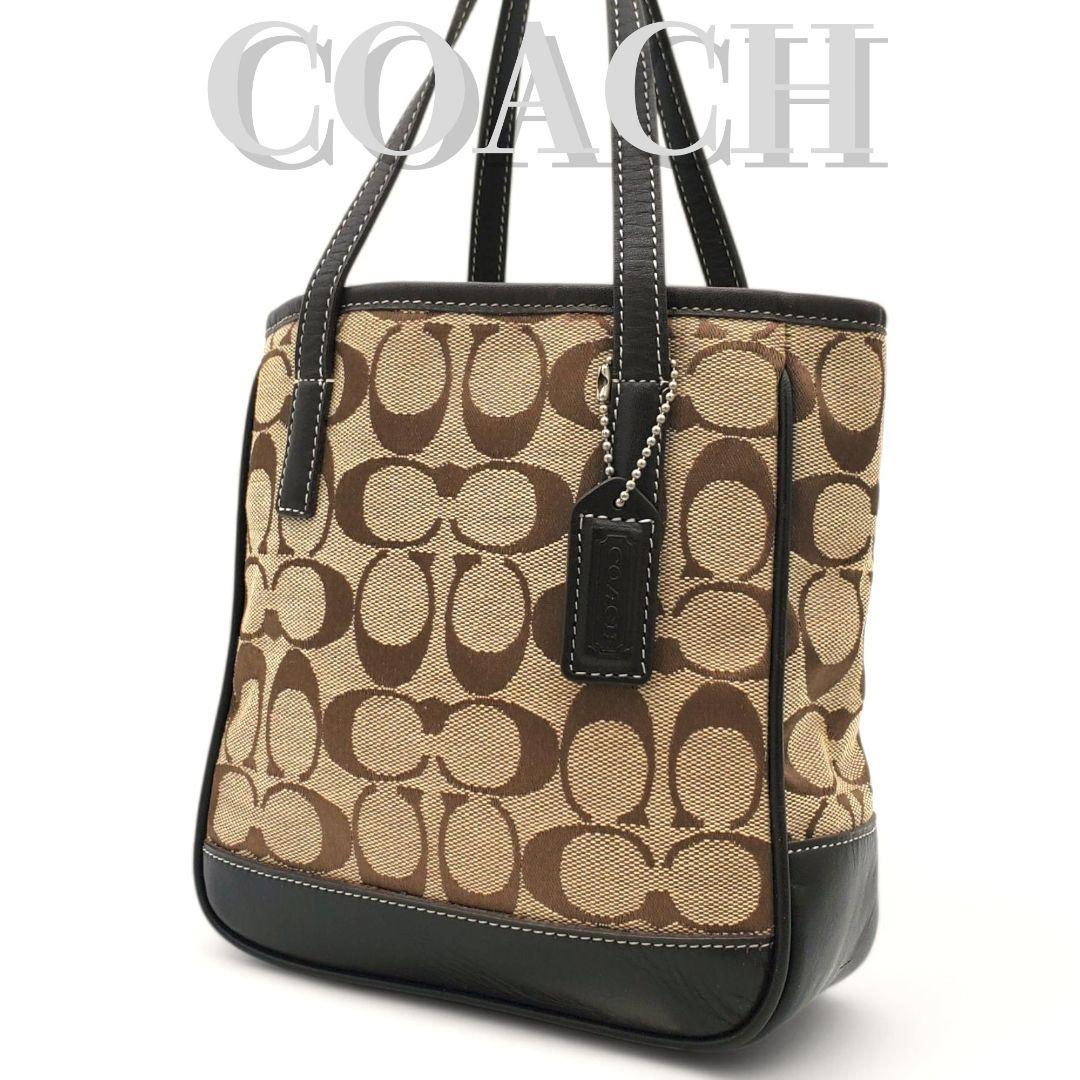 通販 COACH コーチ シグネチャー ハンドバッグ ミニトートバッグ バッグ
