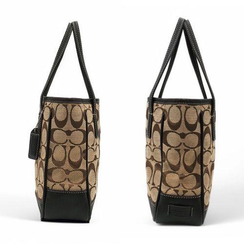 COACH コーチ ミニトートバッグ ハンドバッグ シグネチャー