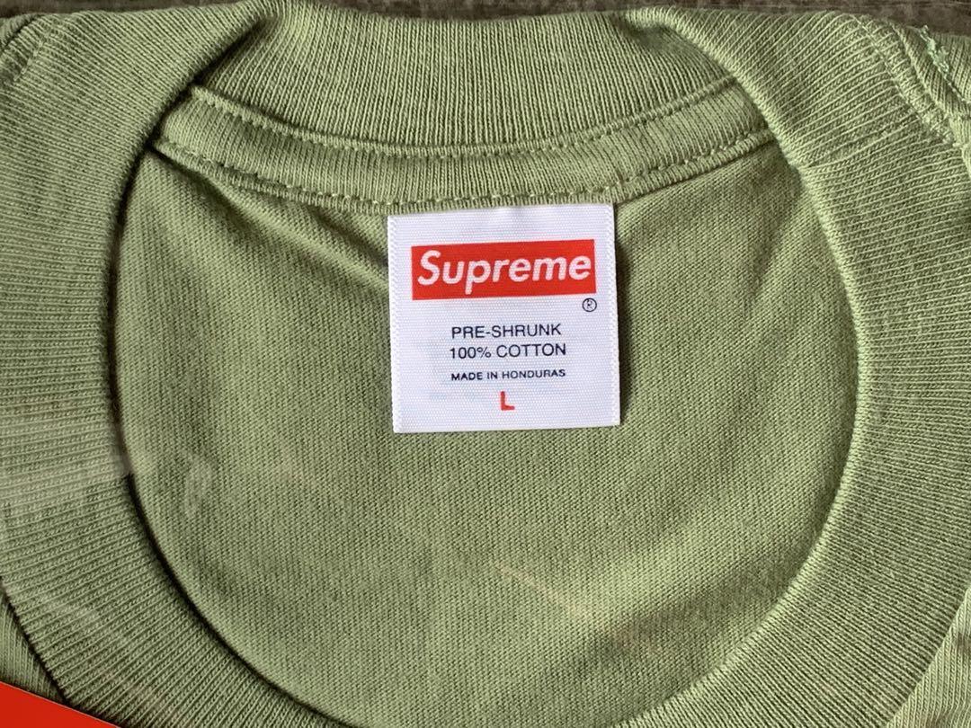 トップス Supreme x Thrasher Back Tail Tee \"Olive\"