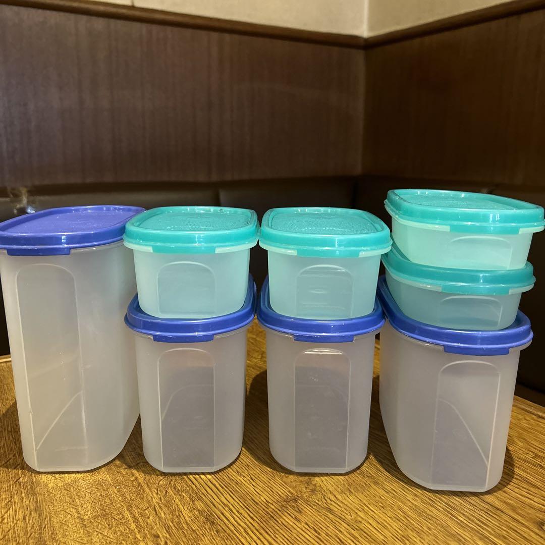 タッパーウェア 保存容器セット Amazon｜Tupperware Heritage Collection 食品保存キャニスター8