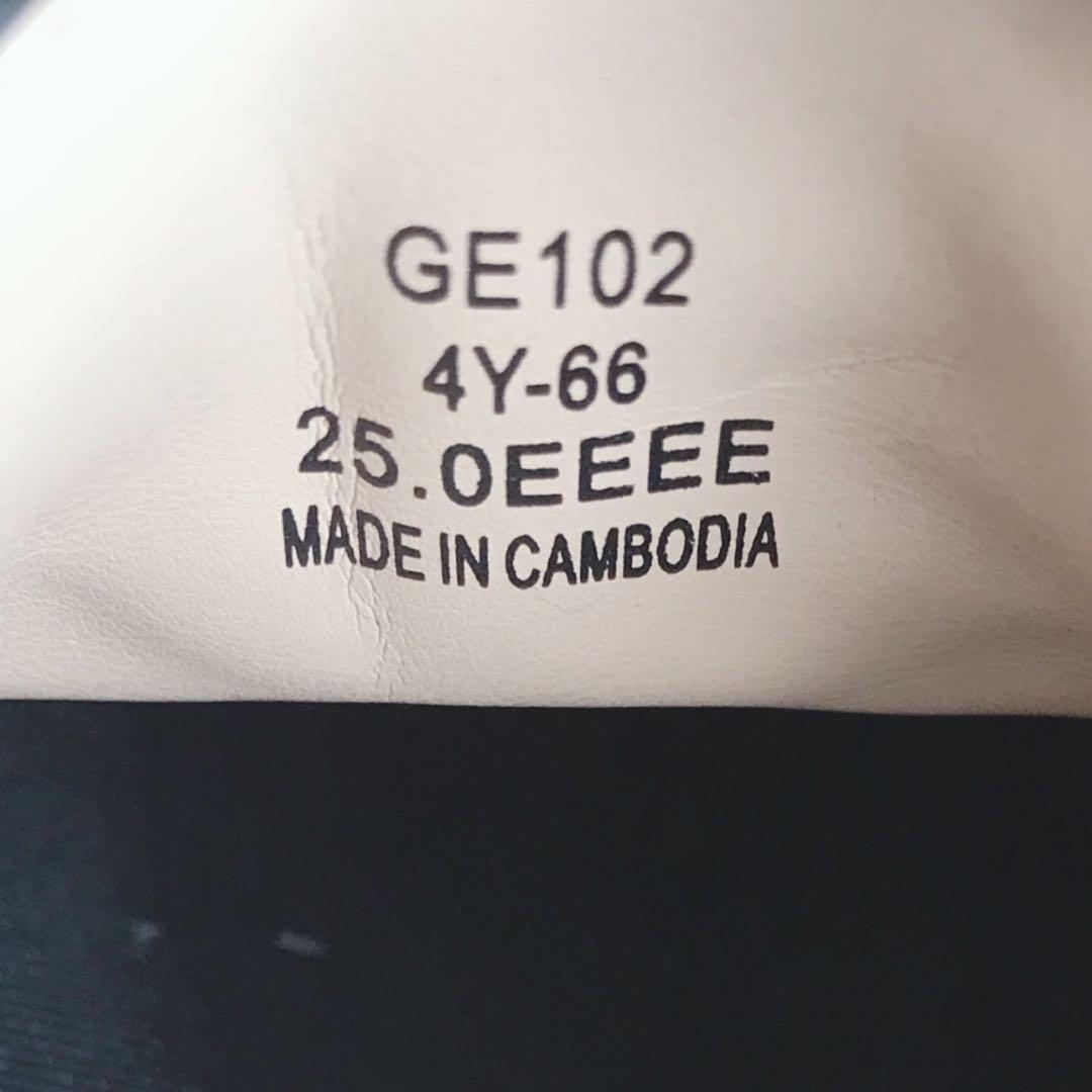 【美品】 moonstar gently GE102 スニーカー　本革　4E