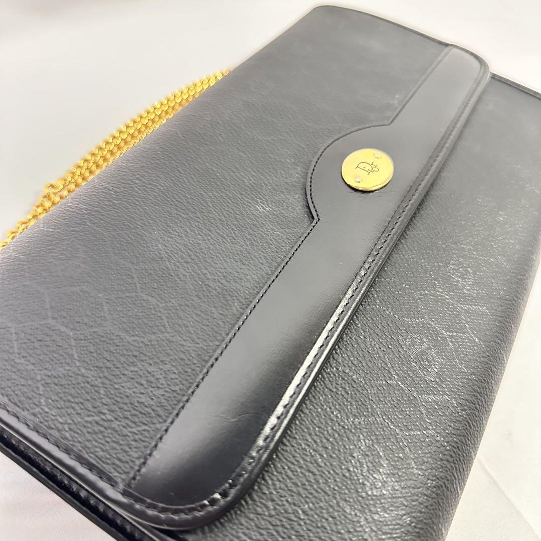 Christian Dior ディオール ハニカム柄 3way チェーンバッグ