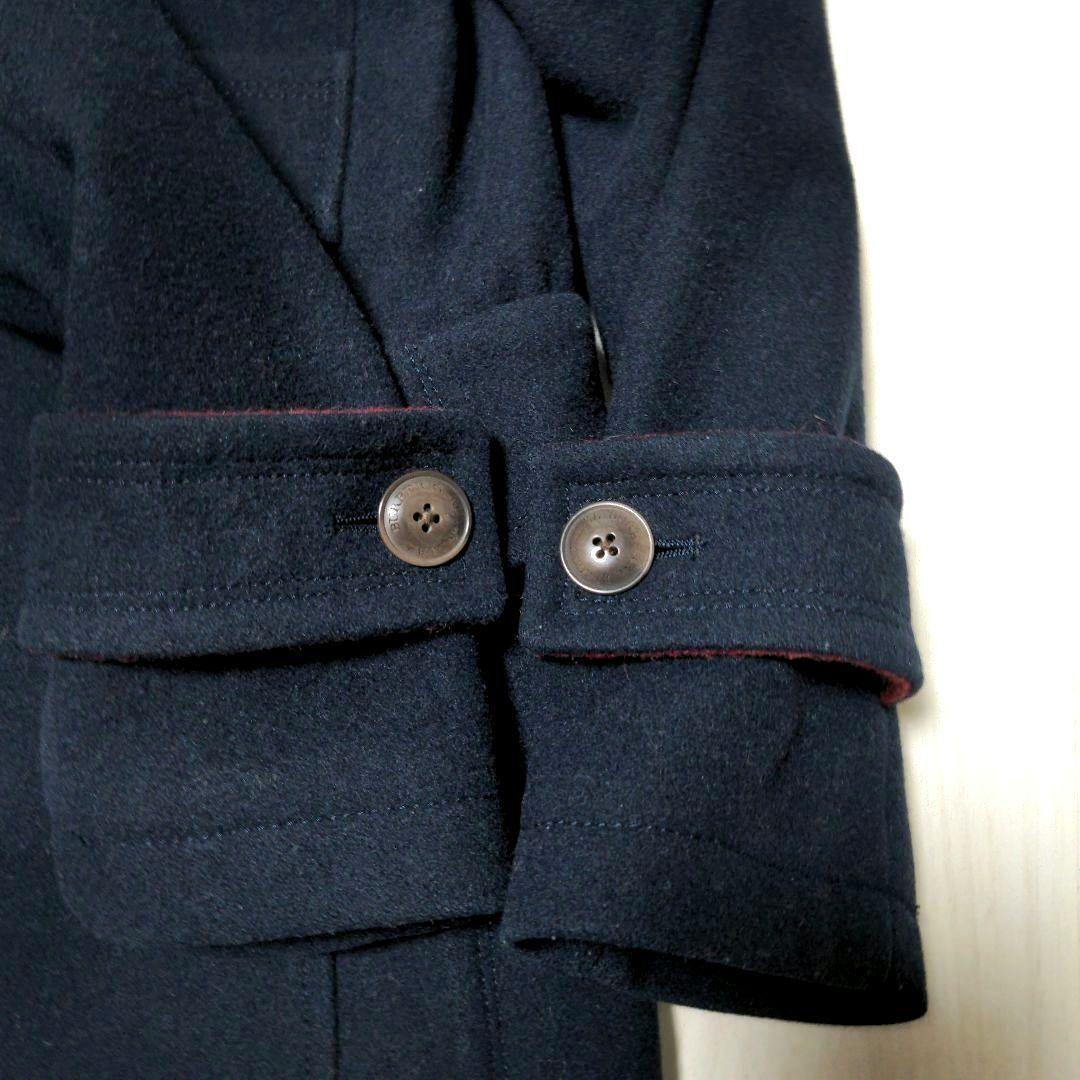 再値下げ【美品】BURBERRY BLACK LABEL ダッフルコート ウール
