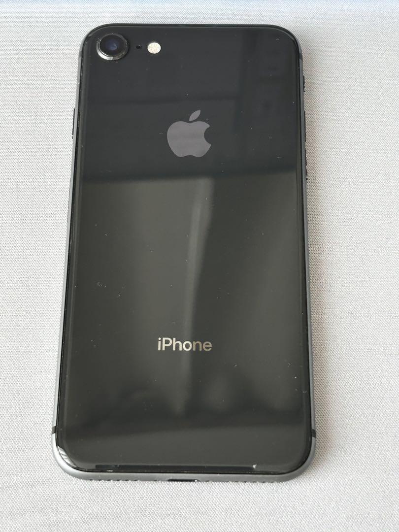 ブラック スマートフォン 本体のみ　iPhone8 iPhone8 128GB SIMフリー ブラック