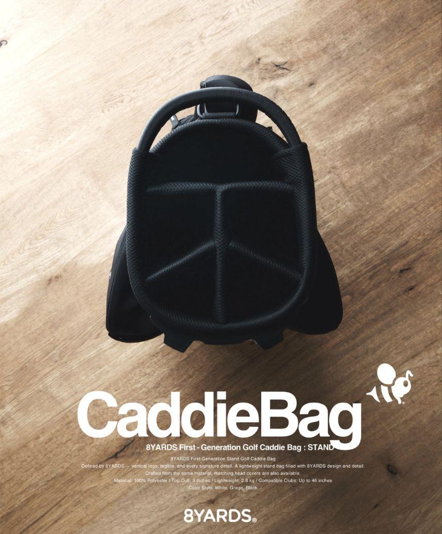 8YARDS Caddie Bag スタンドバッグ ブラック 8YARDS | CADDIEBAG STAND