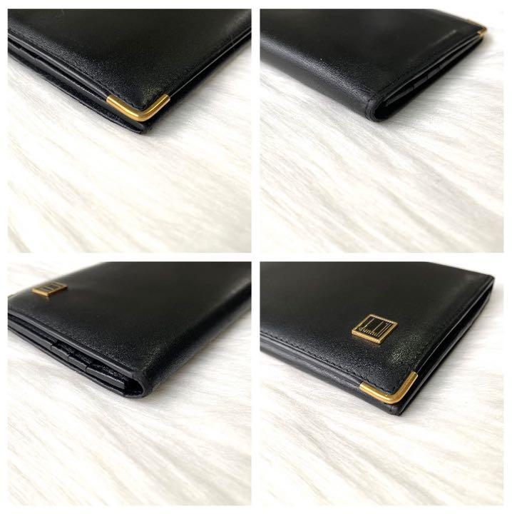 新品限定SALE ✨美品✨dunhill ビジネス 金具 希少 長財布 WtCsy-m74224936714 ダンヒル ブラック レザー 新品最新作