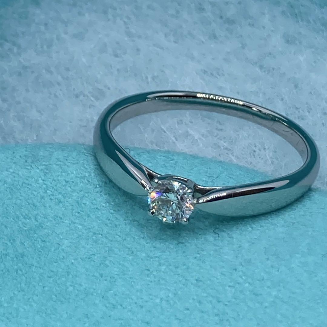 れんさん！極美品✨ 箱✨ ティファニー リング ハーモニー D0.2ct 12号
