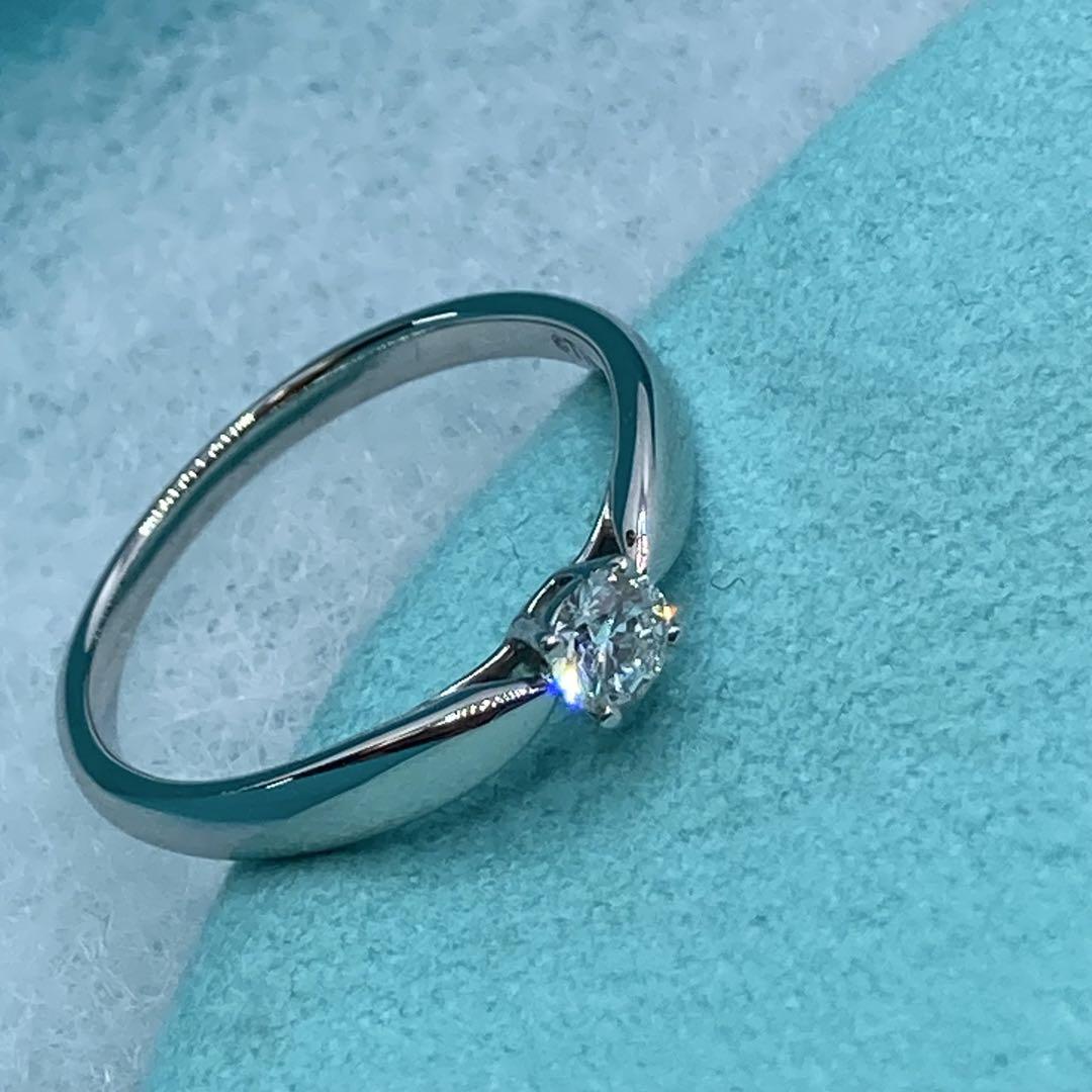 れんさん！極美品✨ 箱✨ ティファニー リング ハーモニー D0.2ct 12号