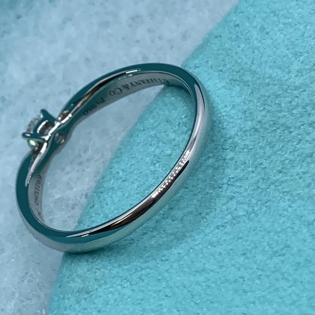れんさん！極美品✨ 箱✨ ティファニー リング ハーモニー D0.2ct 12号